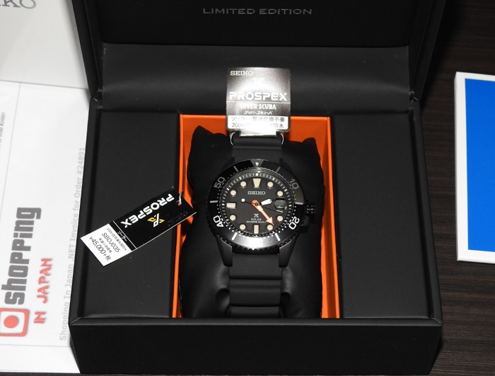 seiko prospex sea black series limited sbdj035