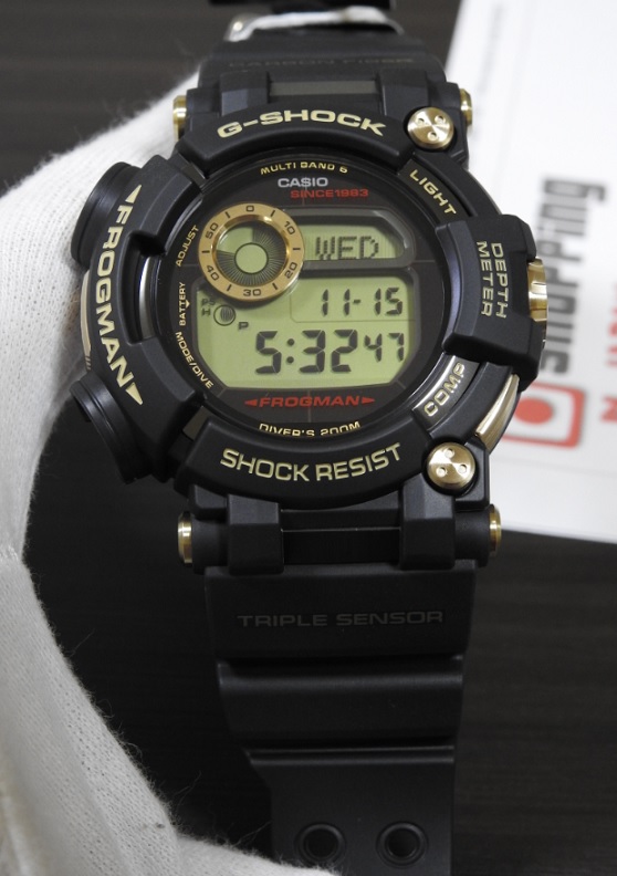 casio g shock gold tornado