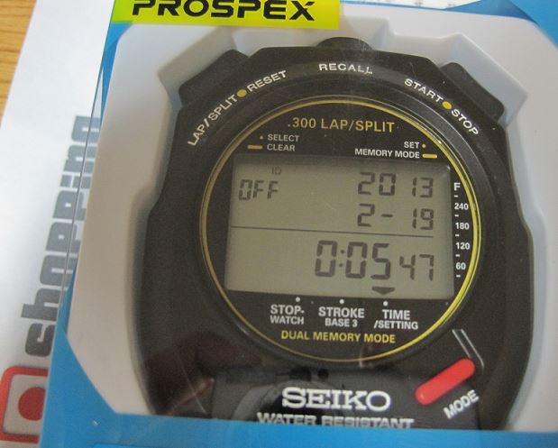 Øjeblik hjerte realistisk SEIKO S141 Stopwatch 300 Laps Memory | escapeauthority.com